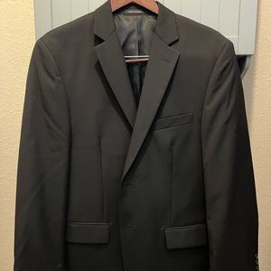 Men’s Black Sport Coat - Pronto Uomo Size 42R